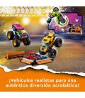 LEGO 60295 City Stuntz Espectáculo Acrobático: Arena, Set con Monster Trucks - Imagen 3