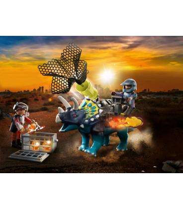 Playmobil Triceratops: Battle for the Legendary Stones - Imagen 1