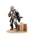 Figura kotobukiya star wars the mandalorian mandaloriano & the child grogu estatua artfx 1 - 7 - Imagen 1