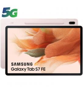 Tablet samsung galaxy tab s7 fe 12.4'/ 4gb/ 64gb/ 5g/ rosa