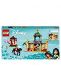 LEGO 43208 Disney Princesa Aventura de Jasmine y Mulán Set de Juego - Imagen 9
