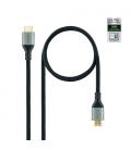 Nanocable Cable HDMI 2.1 Certificado ULTRA HIGH SPEED A/M-A/M, Negro, 3 m - Imagen 1