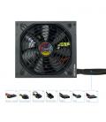 TooQ TQAPOLO-750SP unidad de fuente de alimentación 750 W 20+4 pin ATX ATX Negro - Imagen 4