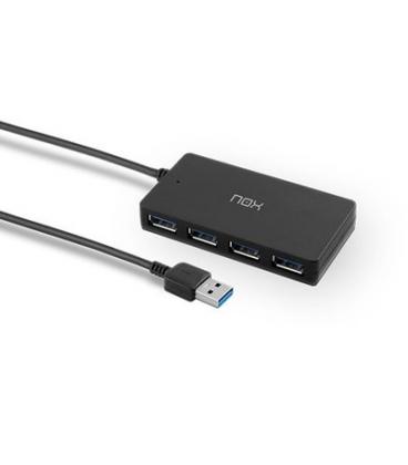 HUB 4 PUERTOS USB 3.0 NOX HUB ONE - Imagen 1