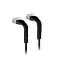 Cable acodado ubiquiti u-cable-patch-rj45-bk/ 10cm/ negro - Imagen 1