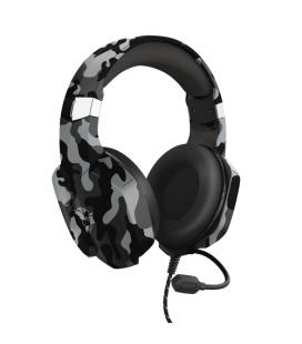 Auriculares Gaming con Micrófono Trust Gaming Carus GXT 323K/ Jack 3.5/ Negro Camuflaje