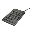 Trust 22221 teclado numérico Portátil/PC USB Negro - Imagen 2