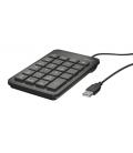 Trust 22221 teclado numérico Portátil/PC USB Negro - Imagen 4