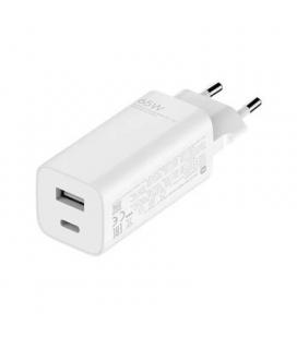 Cargador de Pared Xiaomi Mi 65W Fast Charger with GaN Tech 1xUSB Tipo-C/ 1xUSB A/ 65W