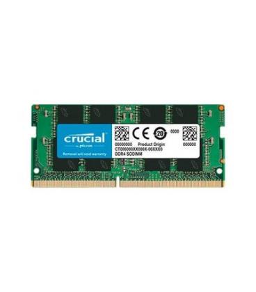 MODULO MEMORIA RAM S/O DDR4 32GB 3200MHz CRUCIAL - Imagen 1