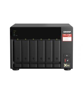 QNAP TS-673A-8G servidor de almacenamiento NAS Torre Ethernet Negro V1500B - Imagen 1