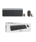 Logitech Slim Wireless Keyboard and Mouse Combo MK470 teclado USB QWERTY Español Grafito - Imagen 17