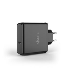 AISENS Cargador PD3.0 QC3.0 1 Puerto 1xUSB-C 60W, Negro