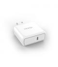 AISENS Cargador PD3.0 QC3.0 1 Puerto 1xUSB-C 60W, Blanco - Imagen 2
