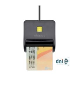 Lector de DNI Aisens ASCR-SN01-BK/ Negro