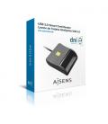 Lector de DNI Aisens ASCR-SN01-BK/ Negro