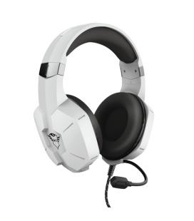 Auriculares Gaming con Micrófono Trust Gaming GXT 323W Carus/ Jack 3.5/ Blancos