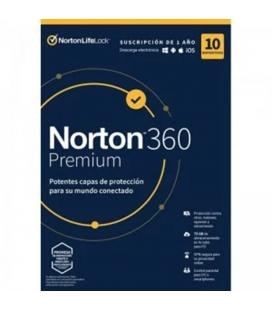 Antivirus norton 360 premium 75gb español 1 usuario 10 dispositivos 1 año in box
