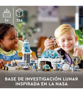 LEGO 60350 City Base de Investigación Lunar, Set de Juguetes Espaciales - Imagen 1