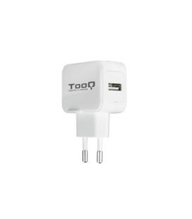 Cargador de Pared TooQ TQWC-1S01WT/ 1xUSB/ 12W/ Blanco