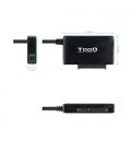 Adaptador para Discos Duros 2.5"/3.5" Tooq TQHDA-01A/ USB 3.0 Macho - SATA