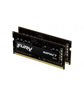DDR4 SODIMM KINGSTON 2X8GB 2666 FURY IMPACT - Imagen 1