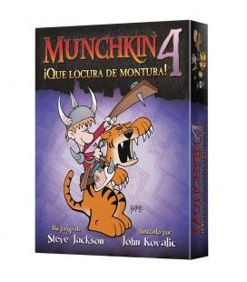 Juego de mesa munchkin 4: ¡que locura de montura! pegi 10 - Imagen 1