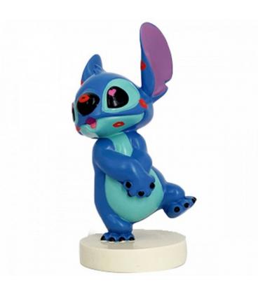 Figura enesco lilo & stitch - stitch con pintalabios - Imagen 1