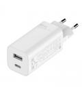 Cargador de pared xiaomi mi 65w fast charger with gan tech 1xusb tipo-c/ 1xusb a/ 65w - Imagen 2