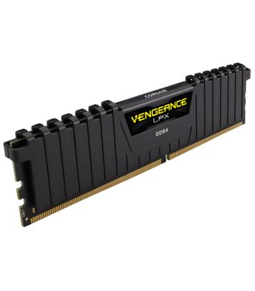 CORSAIR MEMORIA DDR4 16GB 2x8GB PC 2400 Vengeance LPX Black Heat spreader - Imagen 1