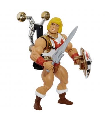 Figura mattel masters of the universe origins he - man puño volador - Imagen 1