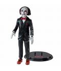 Figura the noble collection cine horror saw billy puppet flexible bendyfig - Imagen 1