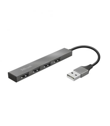 Hub USB 2.0 Trust Halyx/ 4 Puertos USB