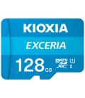 Tarjeta memoria micro secure digital sd kioxia 128gb exceria uhs - i c10 r100 con adaptador - Imagen 2