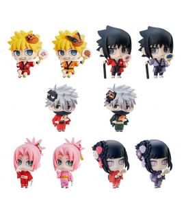 Set figuras megahouse naruto shippuden petit chara land 10th anniversary - Imagen 1