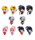 Set figuras megahouse naruto shippuden petit chara land 10th anniversary - Imagen 1