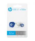 HP x780w unidad flash USB 32 GB USB tipo A 3.2 Gen 1 (3.1 Gen 1) Azul, Blanco - Imagen 4