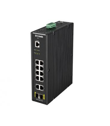 Switch Gestionable D-Link DIS-200G-12S 12 Puertos/ Gigabit 10/100/1000/ PoE/ SFP