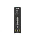 Switch Gestionable D-Link DIS-200G-12S 12 Puertos/ Gigabit 10/100/1000/ PoE/ SFP