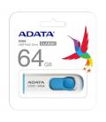 ADATA Lapiz Usb C008 64GB USB 2.0 Blanco/Azul - Imagen 2