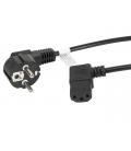 Cable de alimentacion lanberg schuko cee 7 - 7 a iec320 c13 acodado 1.8m - Imagen 2