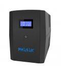Sai línea interactiva phasak sirius 1260 va interactive/ 1260va-720w/ 4 salidas/ formato torre - Imagen 5