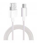 Cable usb 2.0 tipo c xiaomi mi usb-c/ usb tipo-c macho - usb macho/ 1m/ blanco - Imagen 1