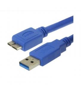 Cable usb 3.0 3go cmusb3.0/ usb macho - microusb macho/ 2m/ azul - Imagen 1