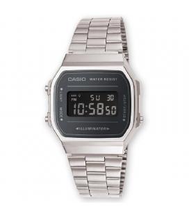 Reloj digital casio vintage iconic a168wem-1ef/ 38mm/ plata - Imagen 1