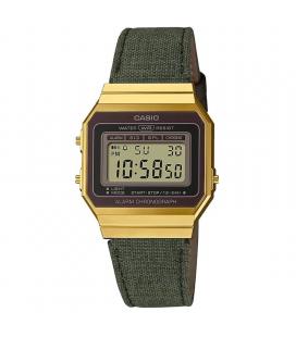Reloj digital casio vintage iconic a700wegl-3aef/ 37mm/ oro y verde - Imagen 1