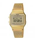 Reloj digital casio vintage iconic a700wemg-9aef/ 37mm/ dorado - Imagen 1