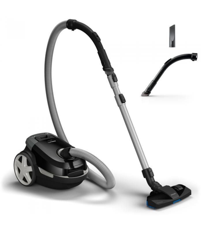 ASPIRADOR CON BOLSA PHILIPS SERIE 3000 NEGRO