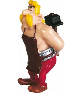 Figura plastoy asterix & obelix herrero esautomatix pvc - Imagen 1