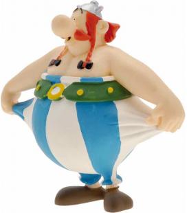 Figura plastoy asterix & obelix obelix sujetandose el pantalon pvc - Imagen 1